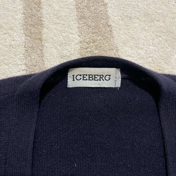 •Iceberg• Vintage Wool Cardigan - Picture 4 of 8